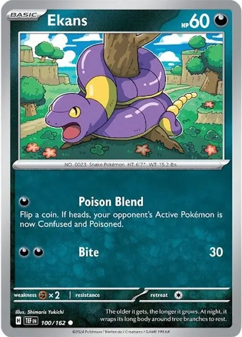 Ekans card art