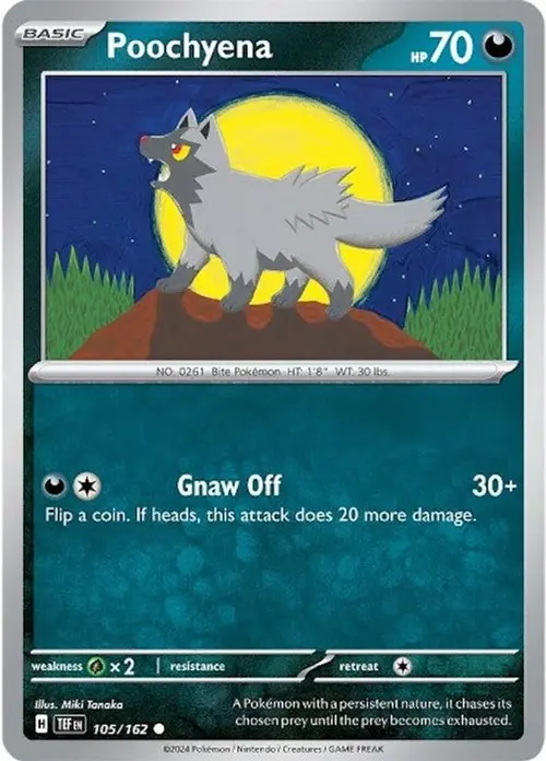 Poochyena card art
