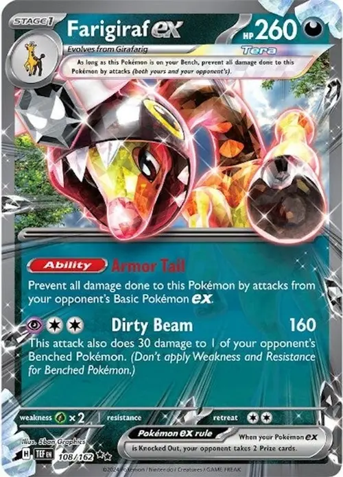 Farigiraf ex - 108/162 card art