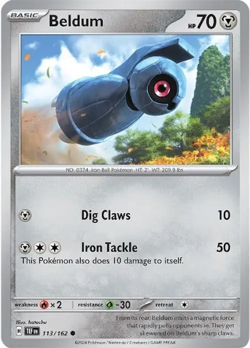 Beldum card art