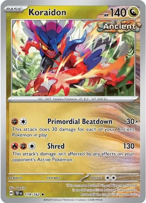 Koraidon card art
