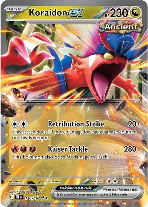 Koraidon ex card art