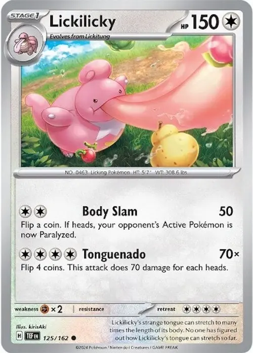 Lickilicky card art
