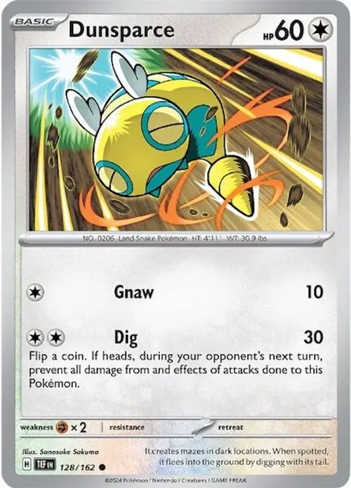 Dunsparce card art