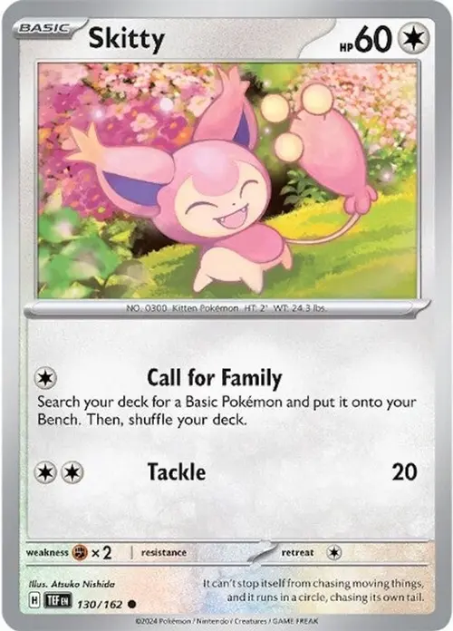 Skitty card art