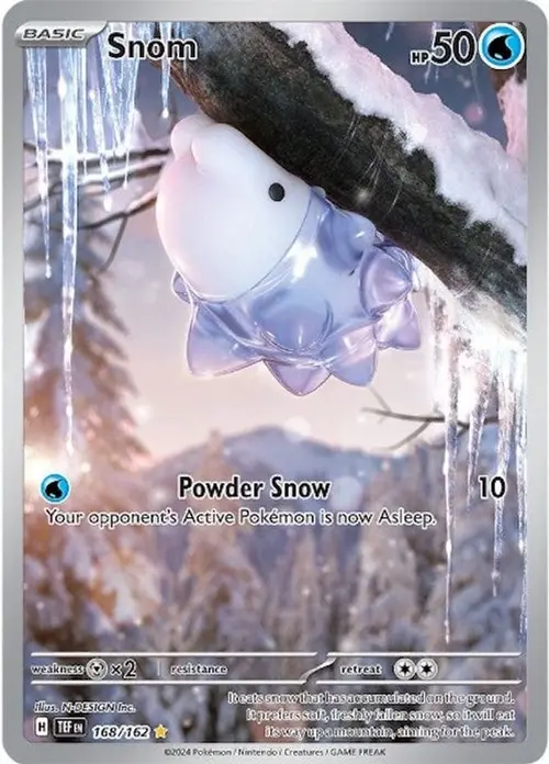 Snom - 168/162 card art
