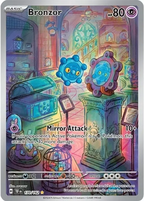 Bronzor - 170/162 card art