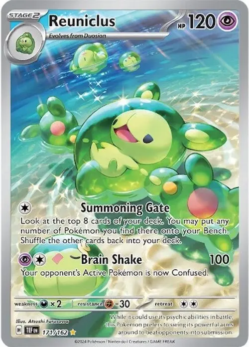 Reuniclus - 171/162 card art