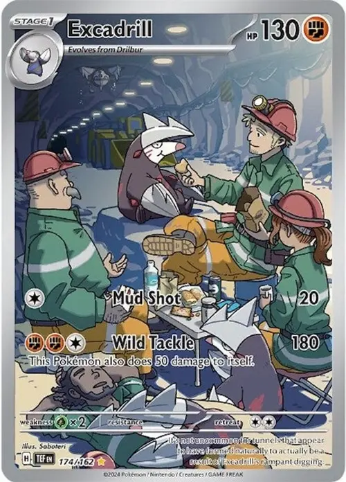 Excadrill - 174/162 card art