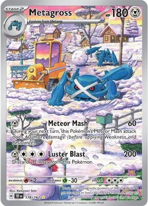 Metagross - 178/162 card art