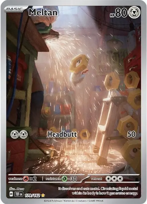 Meltan - 179/162 card art