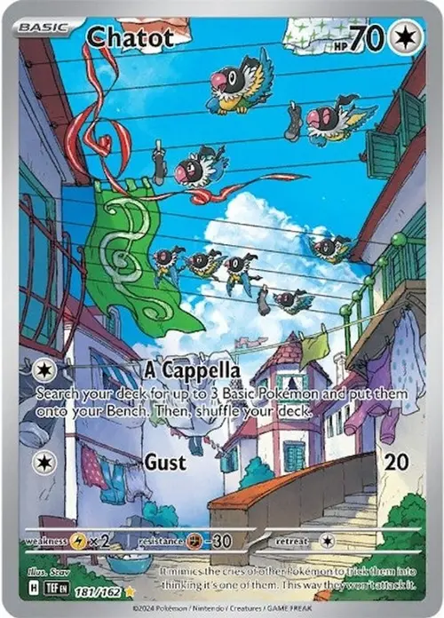 Chatot - 181/162 card art