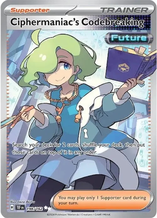 Ciphermaniac's Codebreaking - 198/162 card art