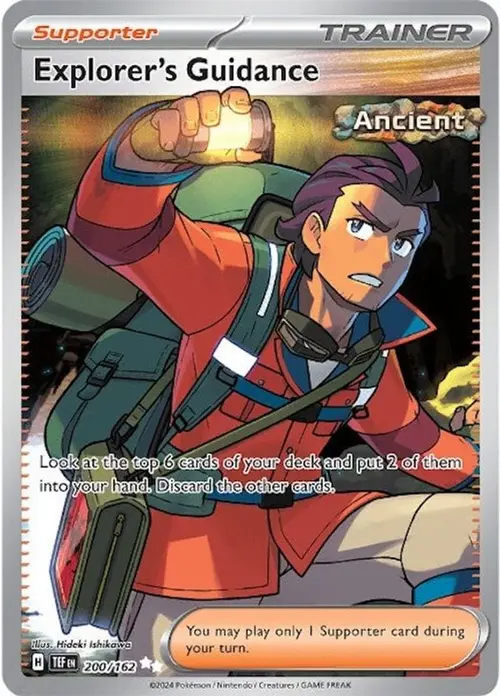 Explorer's Guidance - 200/162 card art