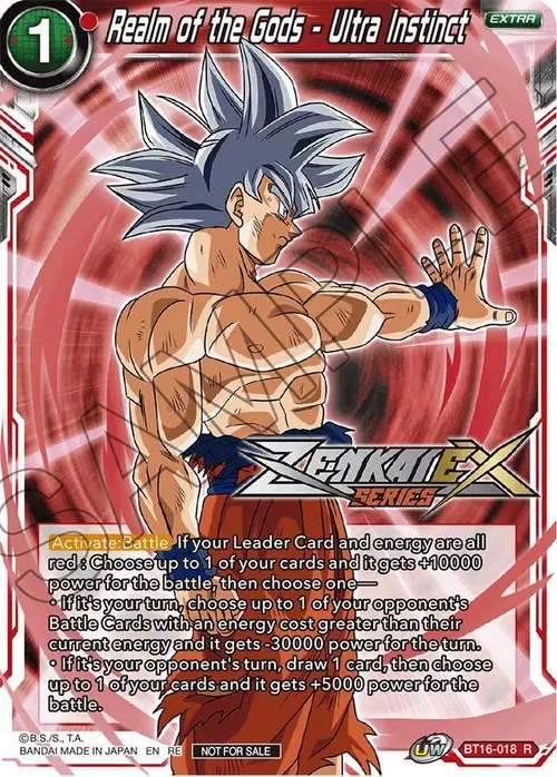Realm of the Gods - Ultra Instinct (Event Pack 14) card art