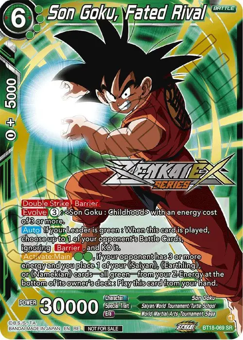 Son Goku, Fated Rival (Event Pack 14) card art