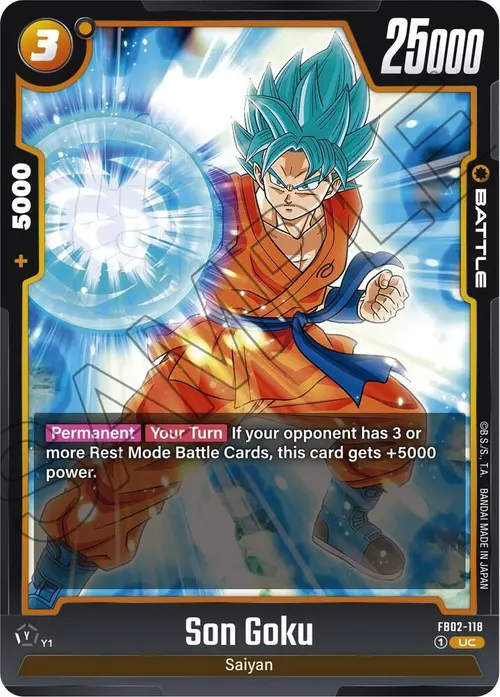 Son Goku card art