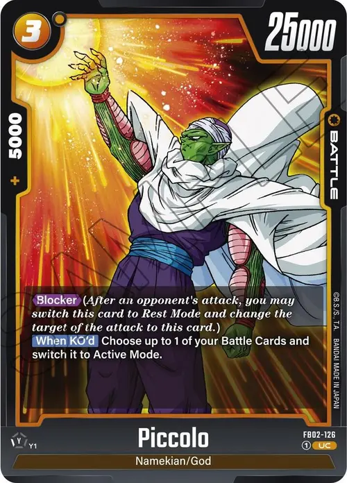 Piccolo card art