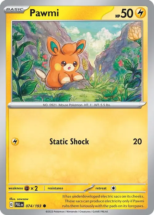 Pawmi (Cosmo Foil) card art