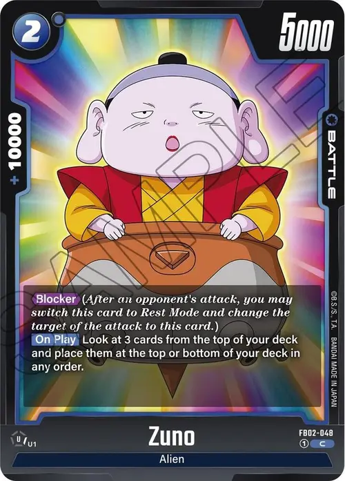 Zuno card art