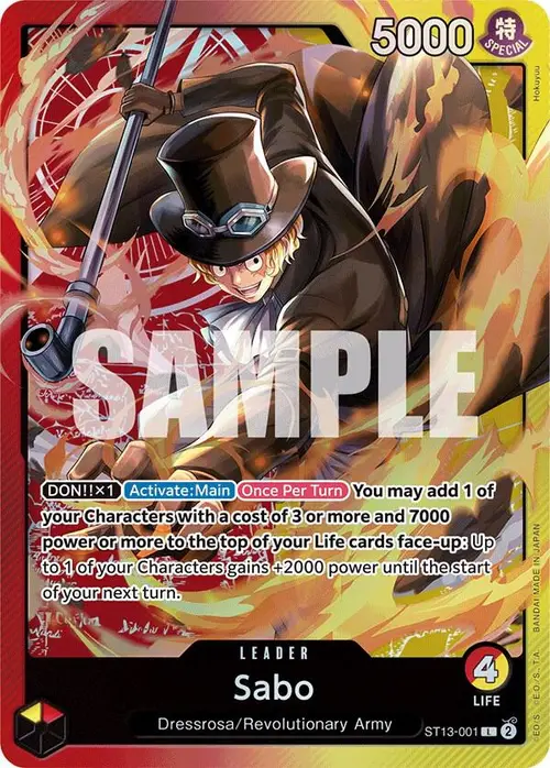 Sabo (001) card art