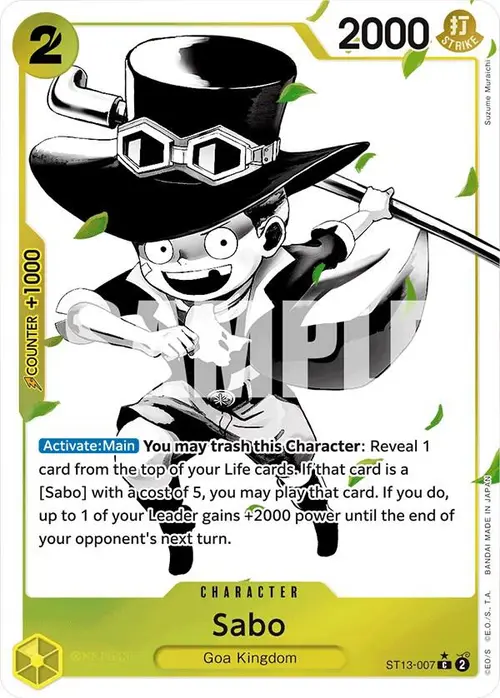 Sabo (007) (Parallel) card art