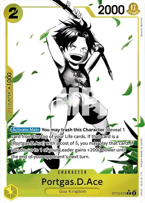 Portgas.D.Ace (010) (Parallel) card art