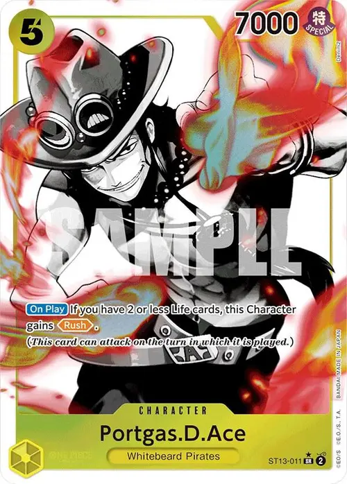 Portgas.D.Ace (011) (Parallel) card art