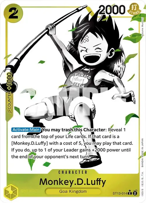 Monkey.D.Luffy (014) (Parallel) card art