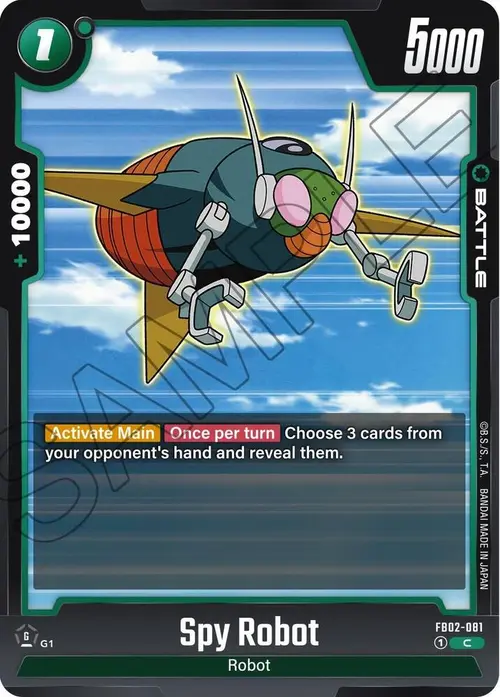 Spy Robot card art