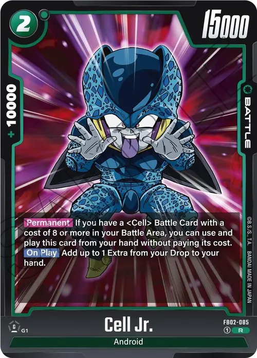 Cell Jr. card art