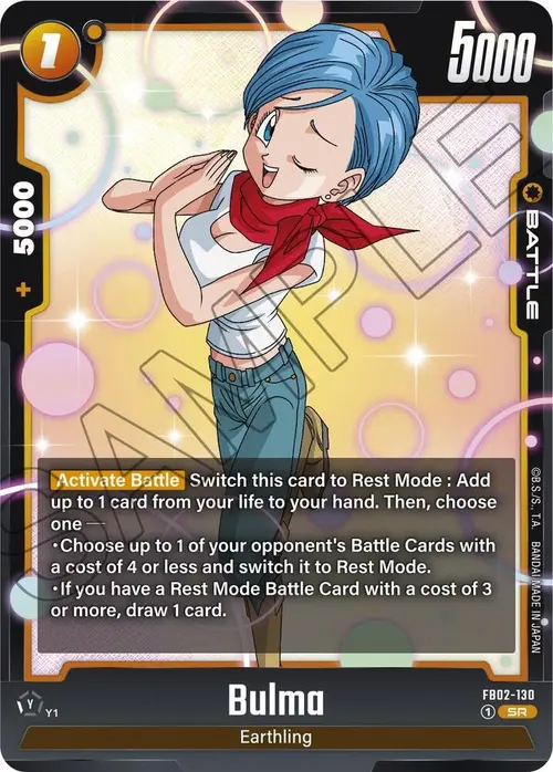 Bulma card art
