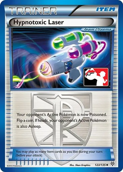 Hypnotoxic Laser (Team Plasma) card art