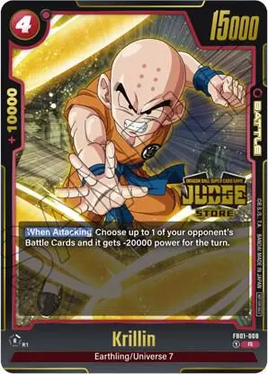 Krillin (Judge Pack (Store Judge) 01) card art
