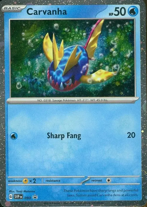 Carvanha - 093 card art
