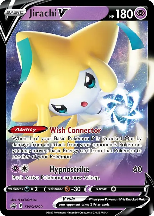 Jirachi V - 299 card art