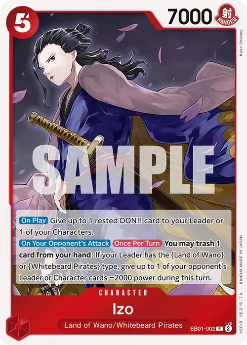 Izo card art