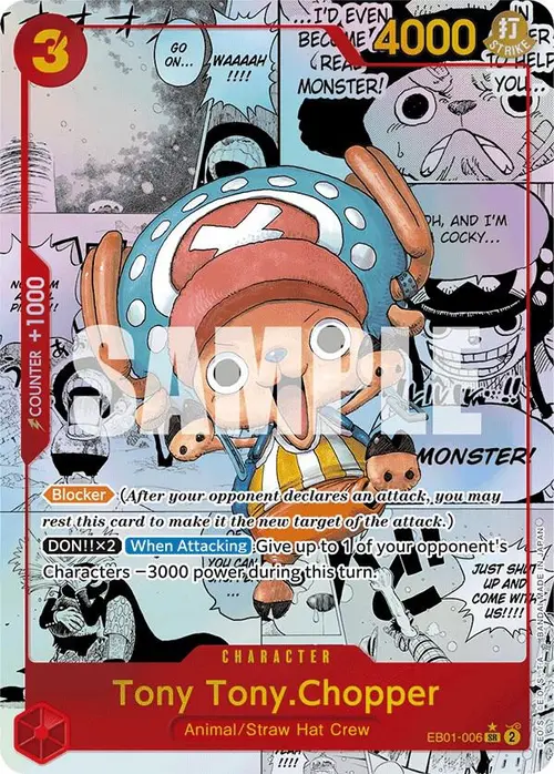 Tony Tony.Chopper (Alternate Art) (Manga) card art