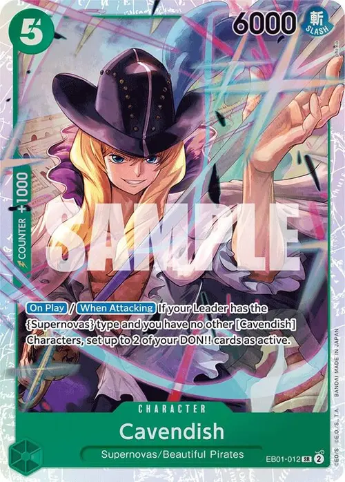 Cavendish card art