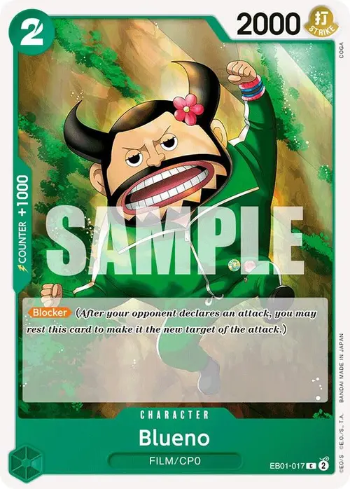 Blueno (017) card art
