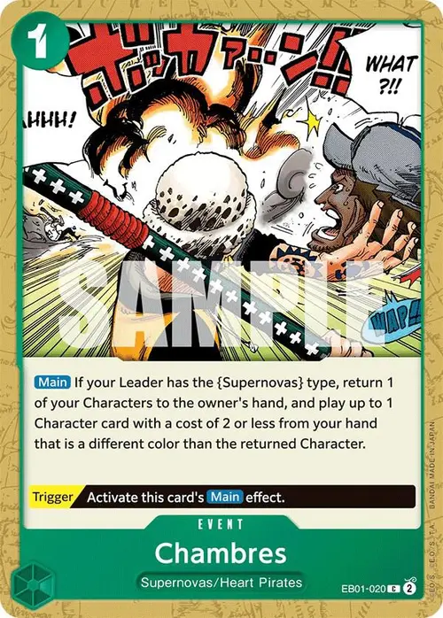 Chambres card art