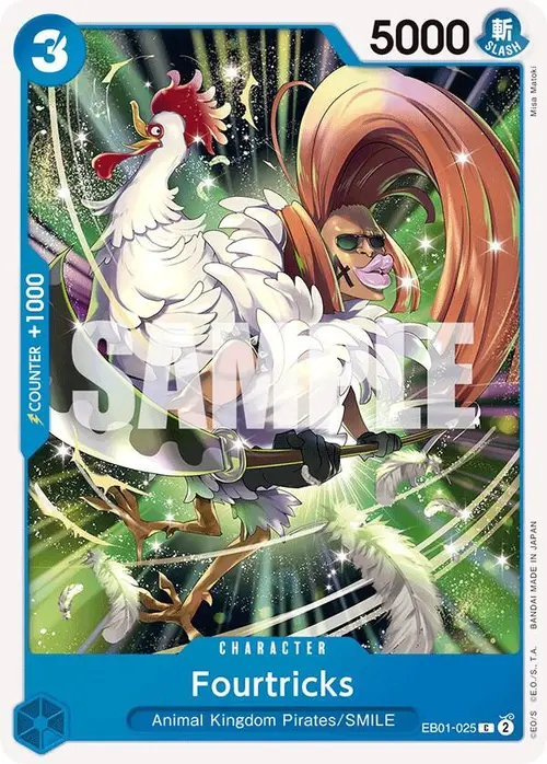 Fourtricks card art