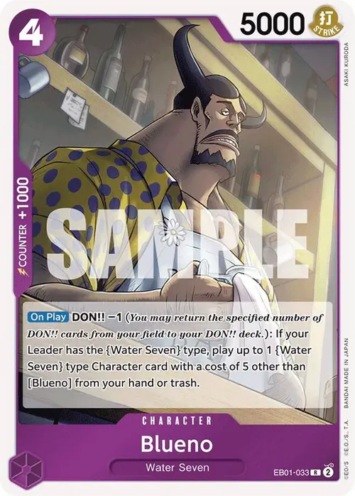 Blueno (033) card art