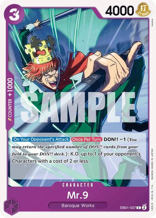 Mr. 9 card art