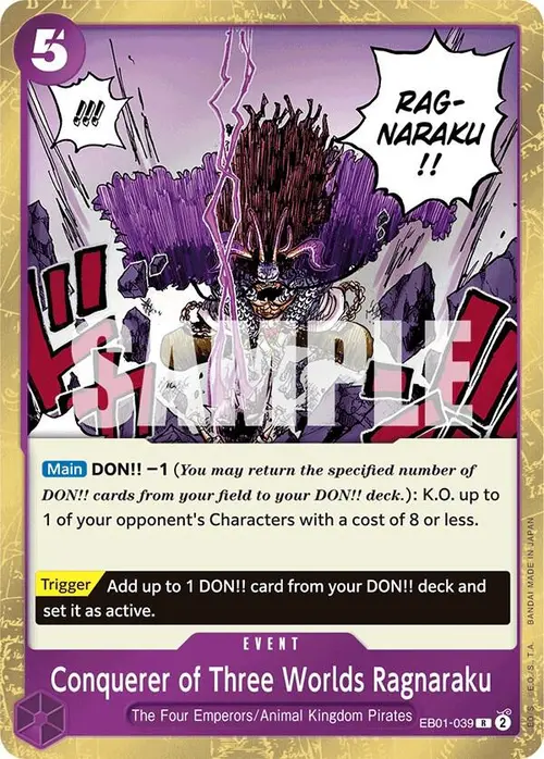 Conquerer of Three Worlds Ragnaraku card art