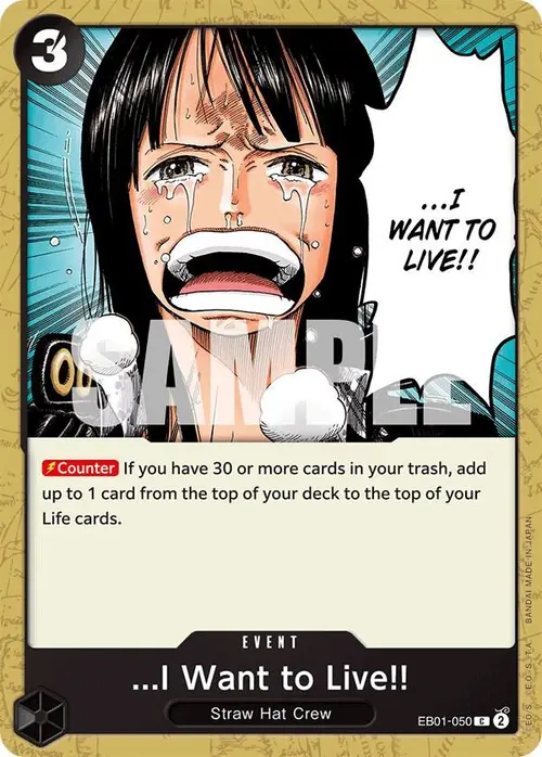 ...I Want to Live!! card art