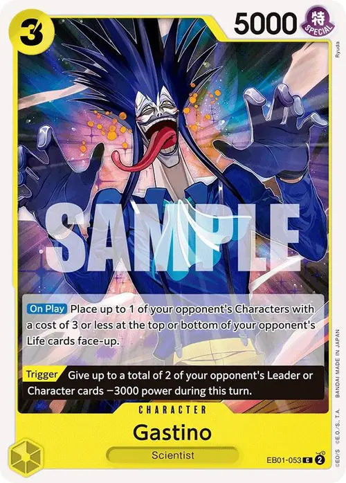 Gastino card art