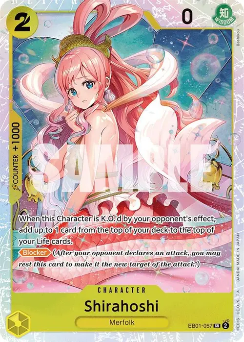Shirahoshi card art