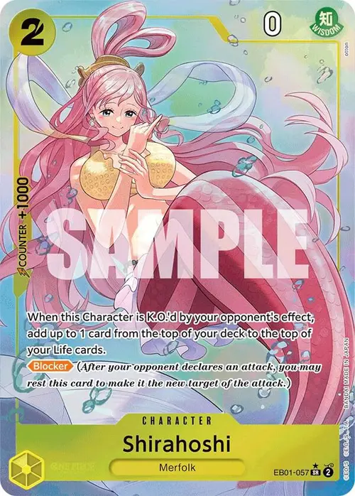 Shirahoshi (Alternate Art) card art
