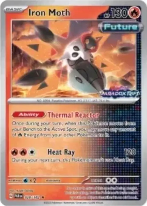Iron Moth - 028/182 (European Promo) card art